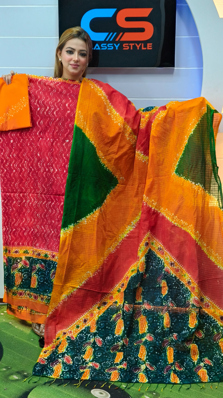 Tuli Batik Premium Cotton Three-Piece Set