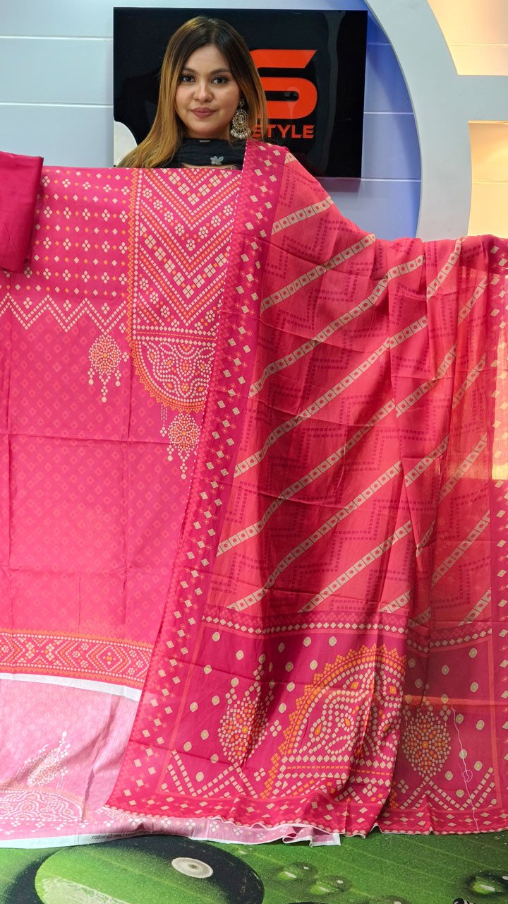 New Premium Zom Zom Lawn Three Piece