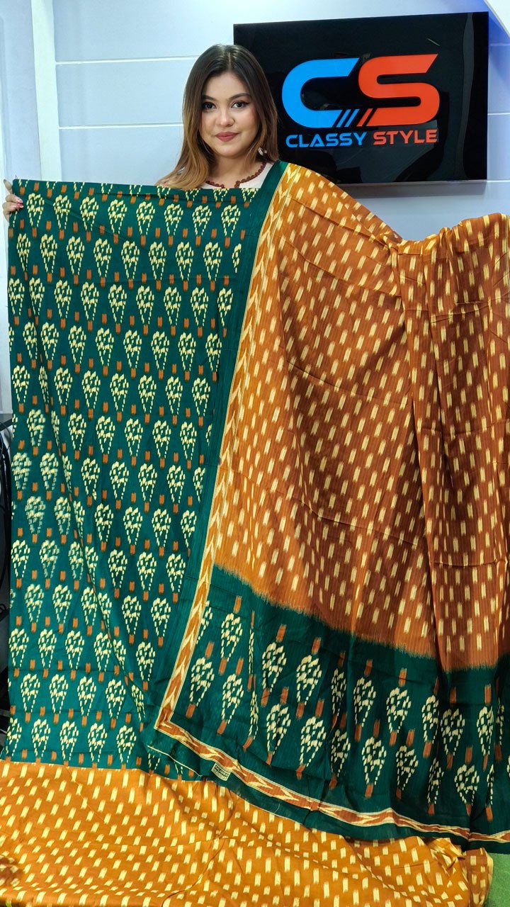 New Jaipuri Kalamkari Pure Cotton Three Piece Set