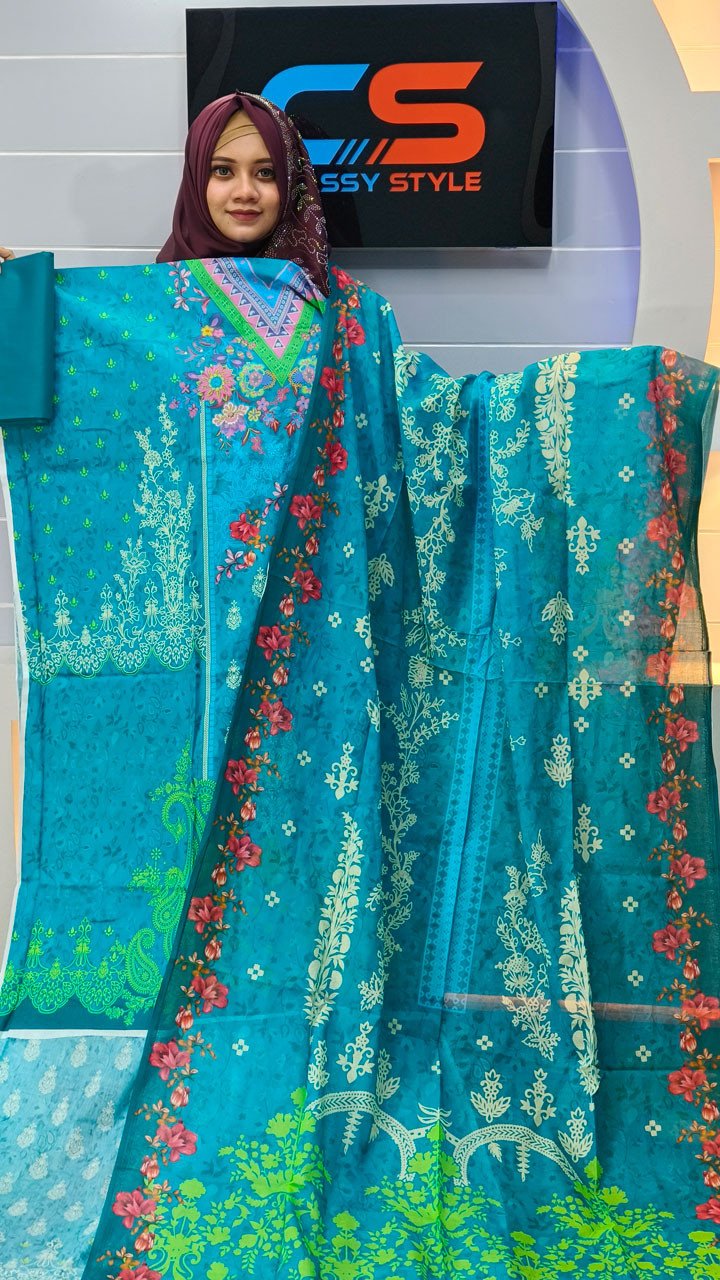 New Premium Zom Zom Lawn Three Piece