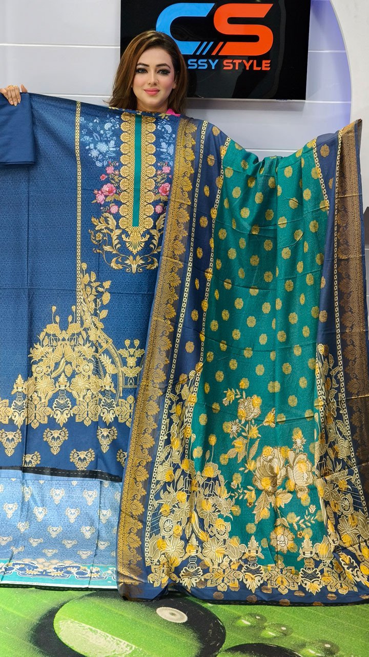 New Tawakkal Premium Lawn Collection-Katan Dupatta