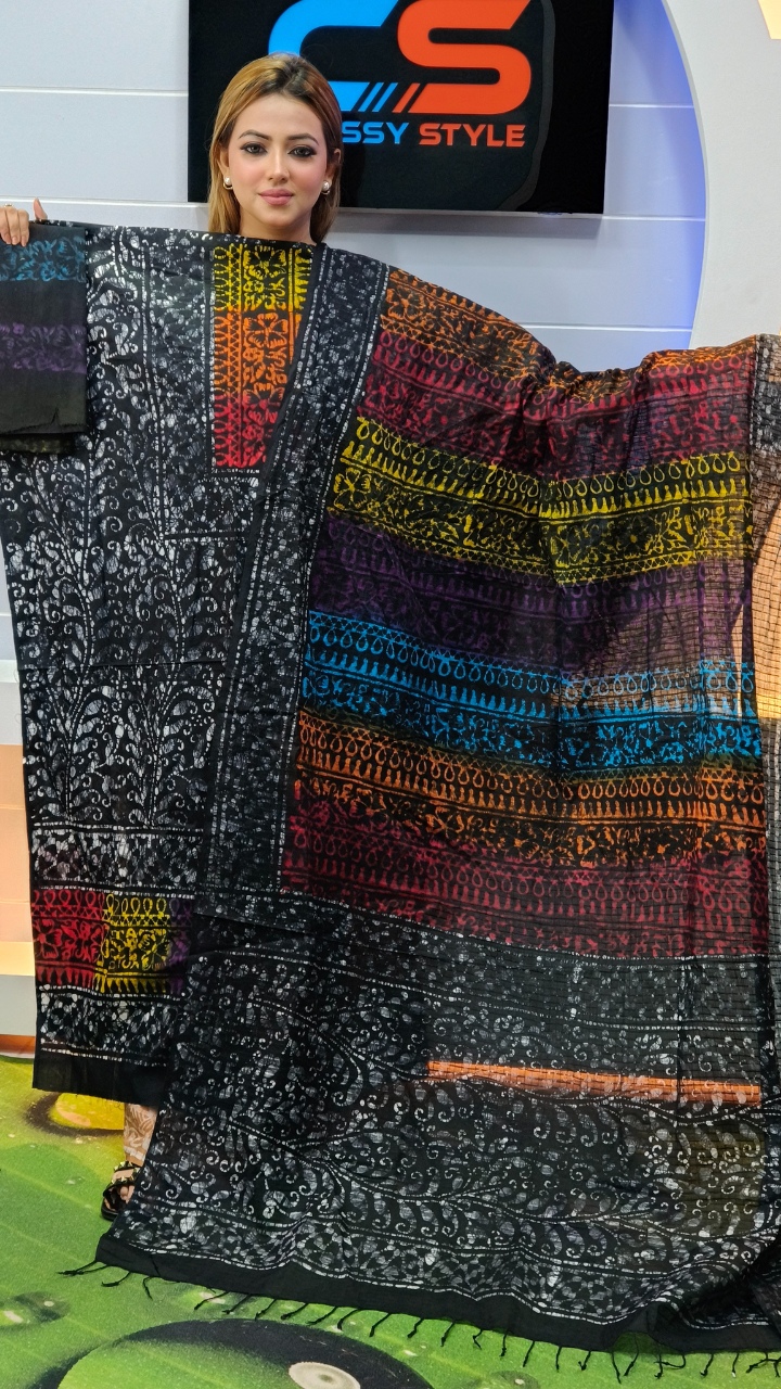 Tuli Batik Premium Cotton Three-Piece Set