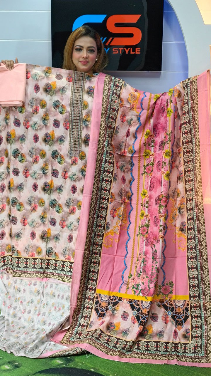 New Premium Zom Zom Lawn Three Piece