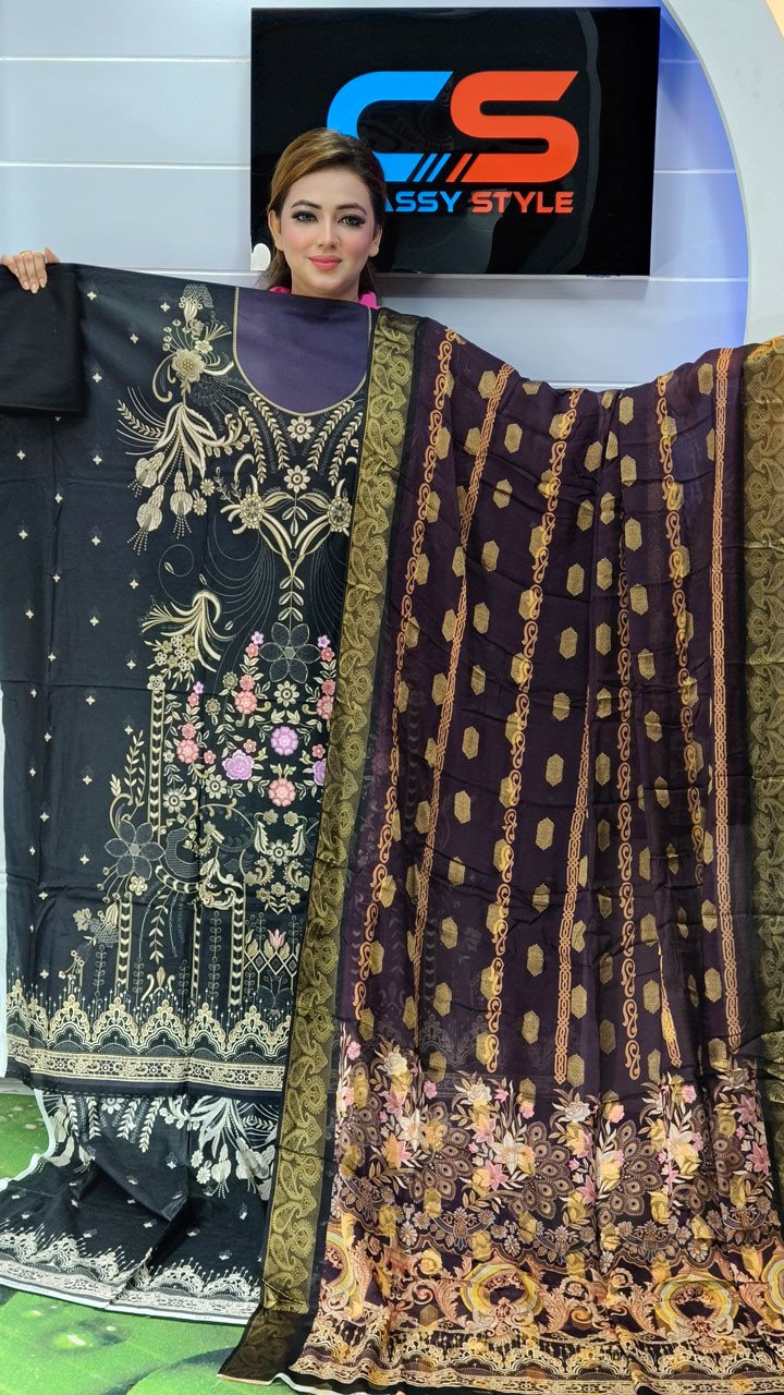 New Tawakkal Premium Lawn Collection-Katan Dupatta